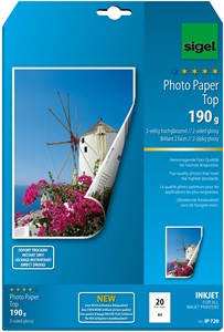 SIGEL Fotopapier A4, beidseitig, 190g