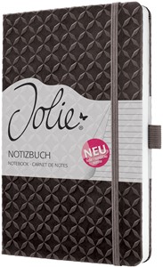 SIGEL Notizbuch Jolie, Hardcover, coffee brown, liniert, ca. A5