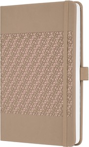SIGEL Notizbuch Jolie, Hardcover, desert brown, liniert, ca. A5