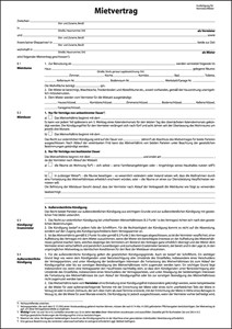 SIGEL Mietvertrag (ehemals Einheitsmietvertrag)