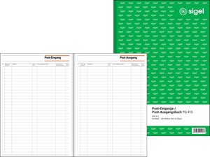 SIGEL Post-Eingangs-/Ausgangsbuch