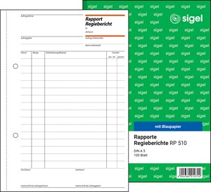 SIGEL Rapport/Regiebericht A5
