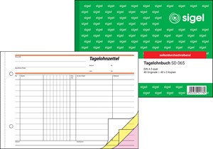 SIGEL Tagelohnbuch