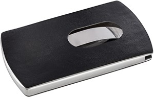 SIGEL Visitenkarten-Etui "Snap" Lederoptik