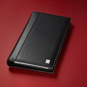 SIGEL Visitenkarten-Ringbuch, Leder "Torino"