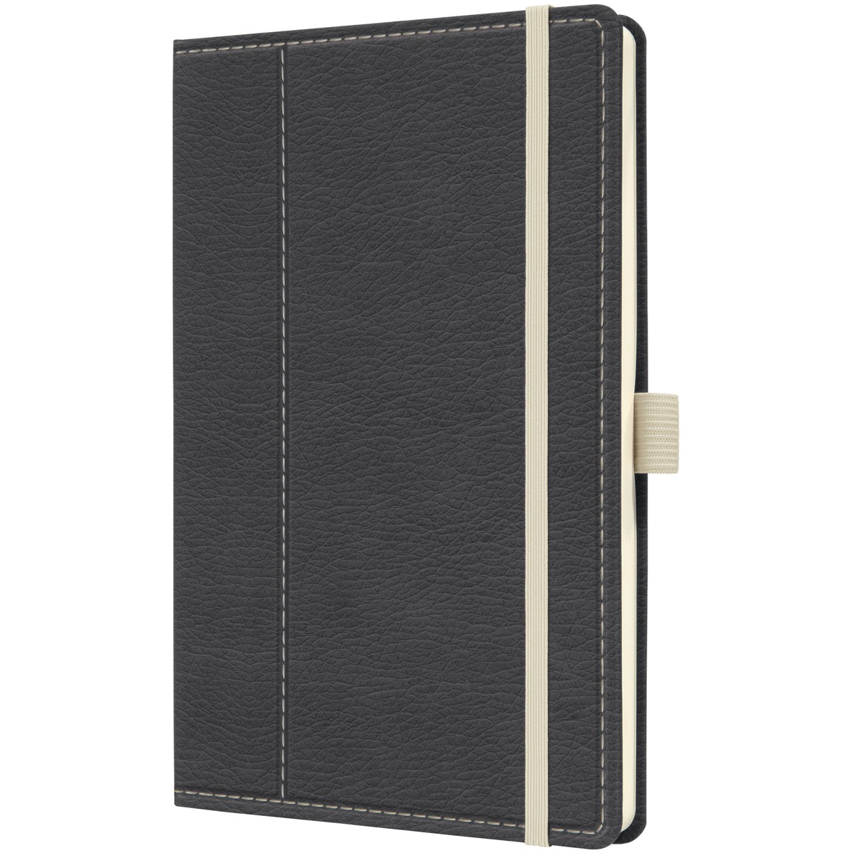 Sigel Conceptum A5 agenda semainier 2024 couverture rigide - gris foncé  Sigel