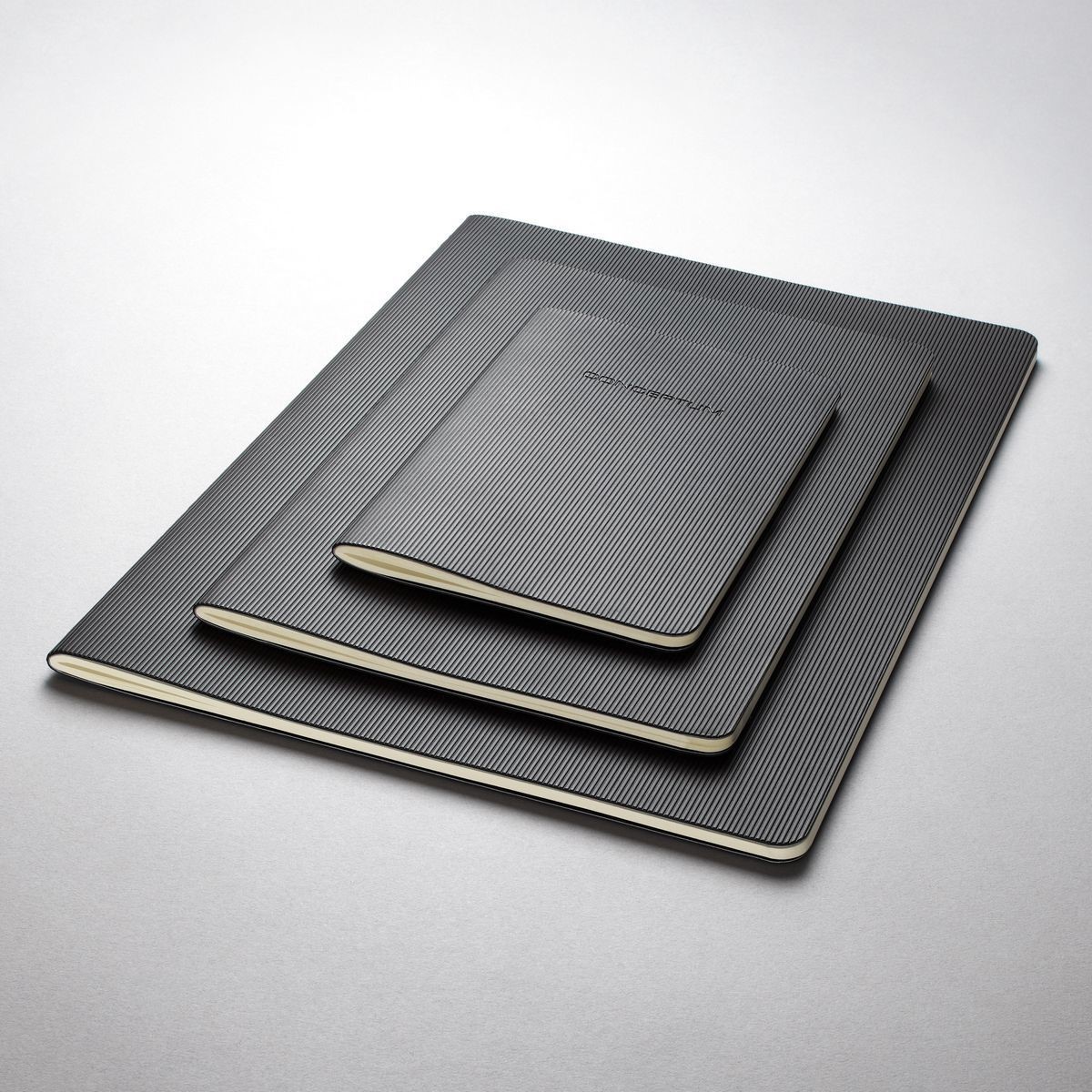 Sigel Notebook CONCEPTUM A4, Softcover, Graph-ruled, Black