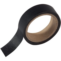 SIGEL Masking Tape - Papier - 16000 mm - schwarz - 1 Stück - schnelle und einfache Unterteilung von Boards und zum Ziehen von Lanes