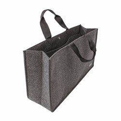 SIGEL Desk Sharing Bag Basic L, synthetischer Filz, dunkelgrau