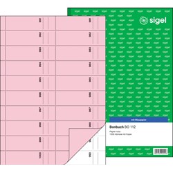 SIGEL Bonbuch, 1000 Abrisse, eosin