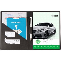 SIGEL Einband für Formularbücher, A5 hoch, anthrazit