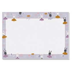 SIGEL Papier-Schreibunterlage "Ballerinas", A3, 30 Blatt