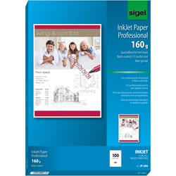 SIGEL Brilliant Quality InkJet-Papier matt A4, 160g