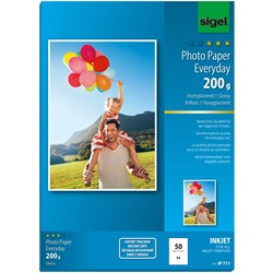 SIGEL Everyday Fotopapier A4, 200g