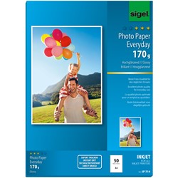 SIGEL Everyday Fotopapier A4, 170g