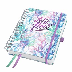 SIGEL Spiral-Kalender Jolie 2026, ca. A5, Underwater Miracles, Hardcover