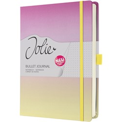 SIGEL Notizbuch Jolie Gradient Ice-cream, Hardcover, punktkariert, A5+