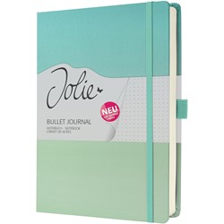 SIGEL Notizbuch Jolie Gradient Sea, Hardcover, punktkariert, A5+