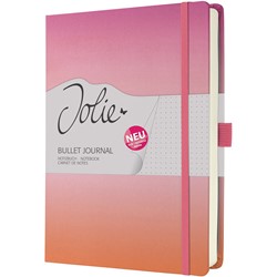 SIGEL Notizbuch Jolie Gradient Sunset, Hardcover, punktkariert, A5+