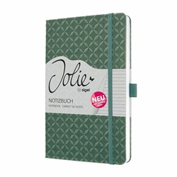 SIGEL Notizbuch Jolie, natural green, ca. A5, liniert, Hardcover