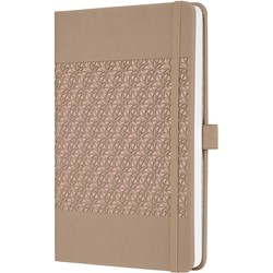 SIGEL Notizbuch Jolie, Hardcover, desert brown, liniert, ca. A5