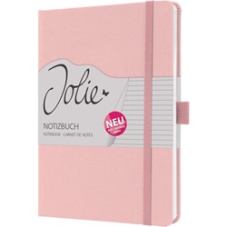 SIGEL Notizbuch Jolie soft pink, Hardcover, liniert, ca. A5