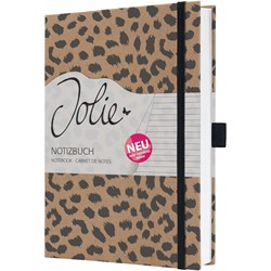 SIGEL Notizbuch Jolie Pure Cheetah, Hardcover, liniert, ca. A5