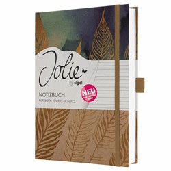 SIGEL Notizbuch Jolie, Pure Feathers, ca. A5, liniert, Hardcover