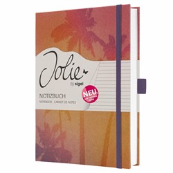 SIGEL Notizbuch Jolie Pure Palms, Hardcover, liniert, ca. A5