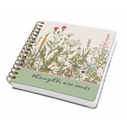 SIGEL Spiral-Notizbuch Jolie, Wild Herbs, ca. A5 quadratisch, dotted, Hardcover