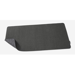 SIGEL Schreibunterlage einrollbar/rutschfest, dunkelgrau, 80 x 30 cm