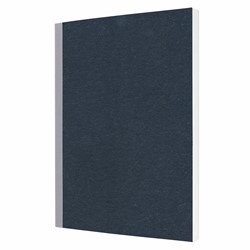 SIGEL Notizbuch Quicknote, A5, kariert, Softcover, dunkelblau/hellgrau, 200 Seiten