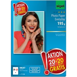 SIGEL Everyday Fotopapier A4, Hot-Deal