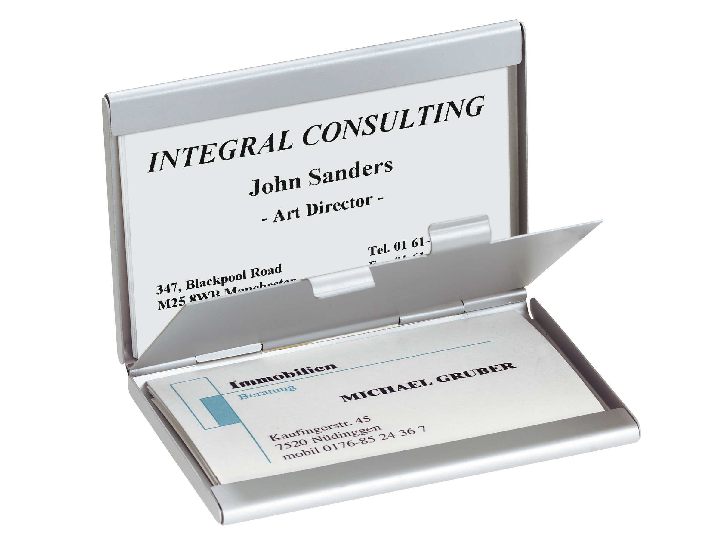 SIGEL VZ115 Self-Adhesive Clear Business Card Pockets - 100 Pieces, Holds  Cards Up To 9x5.5