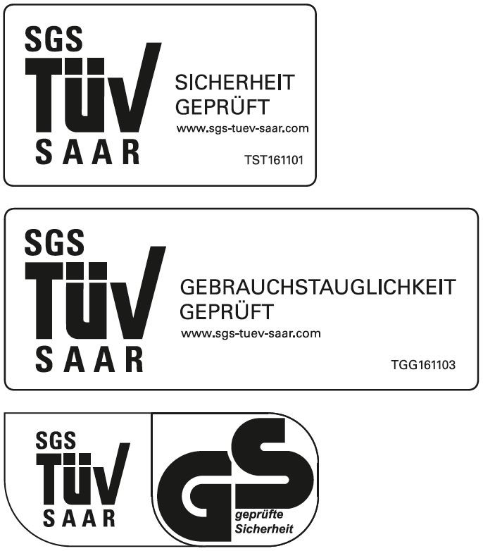 Artverum TÜV Sicherheits-Logo