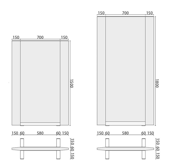 Sound Balance Akustik-Stellwand Format