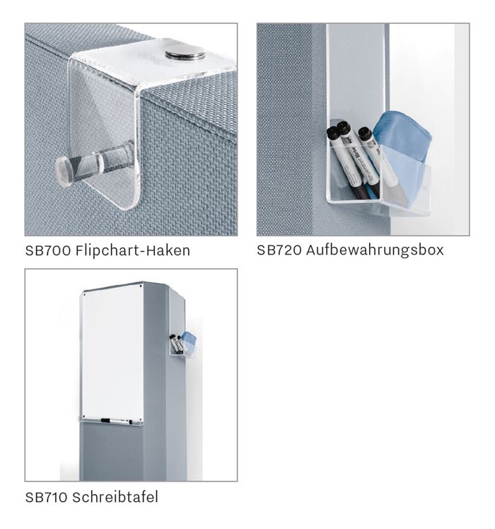 Sound Balance Akustik-Stellwand Multifunktionalität